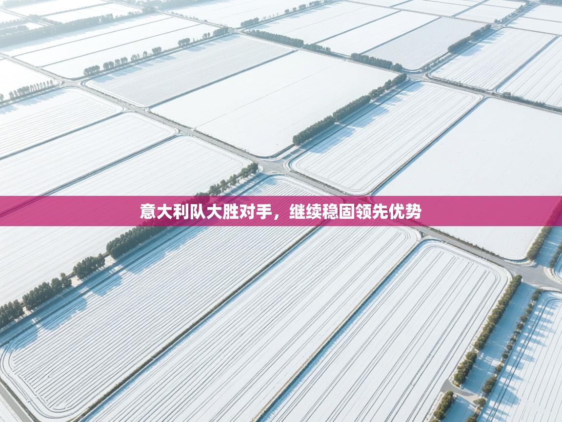 开云下载-意大利队大胜对手，继续稳固领先优势  第4张